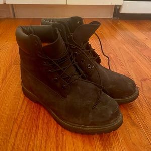 Timberland black boots